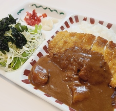 田舎風カツカレー