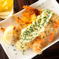 料理メニュー写真&nbsp;エビのカダイフパリパリ揚げ（一本）