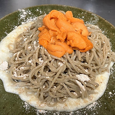 無添加ウニ蕎麦