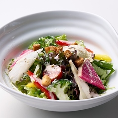 旬菜サラダ　シーザードレッシング