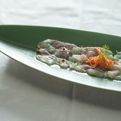 本日の鮮魚のカルパッチョ