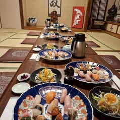 鮨レストラン大政のコース写真