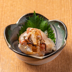 鯛の塩昆布和え