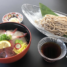 【鮮魚】本日の2種海鮮丼セット♪