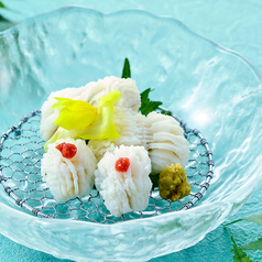 鱧の湯引き