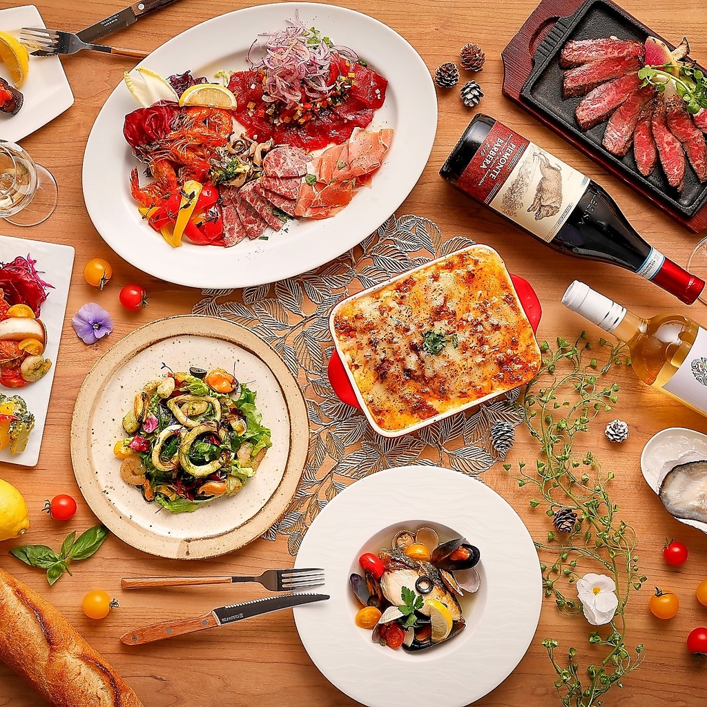 牛たん炭焼『利久』が初とする、東北×イタリアン酒場"クッチーナ"