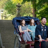 人力車で街巡り