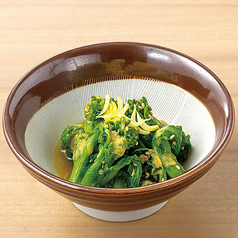 菜の花からし和え