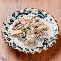 3種のきのこのポルチーニソース炒め