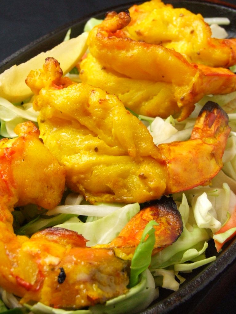 ★タンドリーブラウン★スパイシーでぷりっぷりの海老を召し上がれ♪