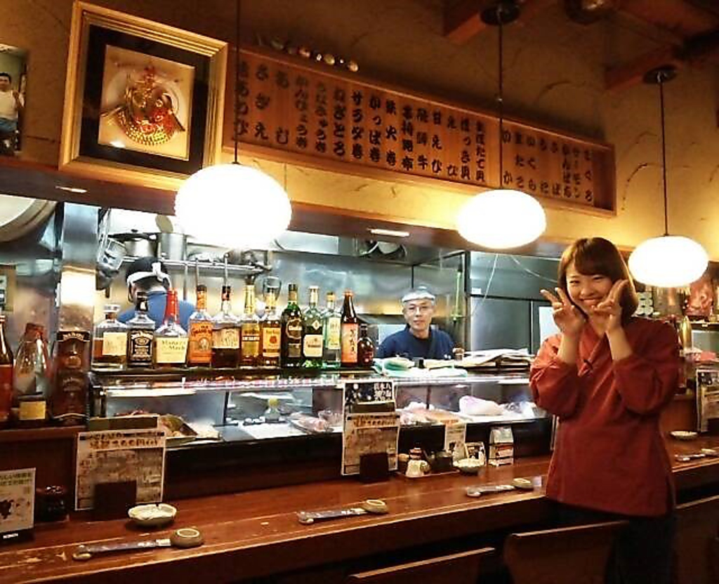 カウンター席でネタケースを見ながら一杯どうぞヽ(^。^)ノお待ちしています(^O^)／