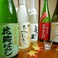 日本酒だけの別メニューがございます。お気軽にお申し付けください。