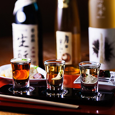 日本酒3種飲み比べ【おちょこ】