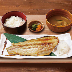 縞ほっけ定食