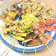 ≪うまかや名物！バラエティ豊かな串焼き多数≫