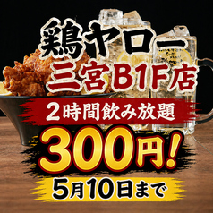 それゆけ!鶏ヤロー!三宮店のコース写真