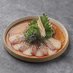 薬味たっぷりゴマカンパチ