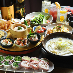炊き餃子とベジとんぐるぐる ここのつ食堂 東岡崎店のコース写真