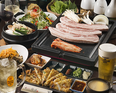 韓国料理焼肉 ハンジョン 韓情のコース写真
