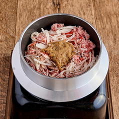 カニと蟹味噌の釜飯