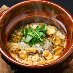 アワビの土鍋ご飯