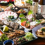 選べるお鍋・九州産 鶏もも炙焼等贅沢コースあり！