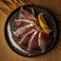 契約している水産業者から毎日仕入れた新鮮なお魚！