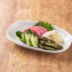 漬物盛り合わせ