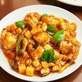 料理メニュー写真&nbsp;鶏肉の四川風炒め/豚肉とナスのピリ辛炒め/トマトと玉子炒め/細切り豚肉の四川風炒め