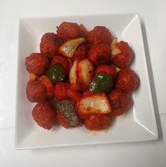 ミートボール炒め