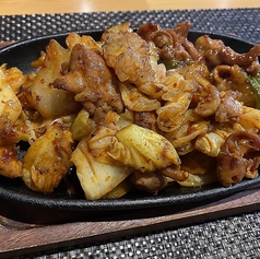 プリプリ牛ホルモン炒め