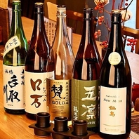 【日本酒25種以上】日本酒にこだわりあり！