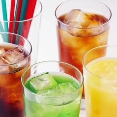 飲み放題がお得な「バリューセット」+ソフトドリンク飲み放題6780円(税込) 100円お得！