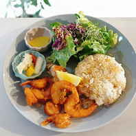 サクサク揚げたて!ガーリックシュリンププレート