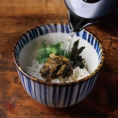 あご出汁茶漬け（からし高菜）