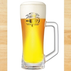 生ビール(キリン一番搾り)