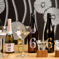 全国から厳選した旬の日本酒や焼酎など各種ご用意しています。