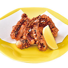 イカゲソの竜田揚げ