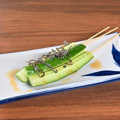 胡瓜串浅漬け