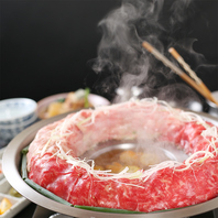 金柑出汁の肉炊き鍋