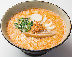 豆乳スープのえび沖縄そば