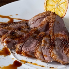 合鴨むね肉のロティ ～オレンジソース～