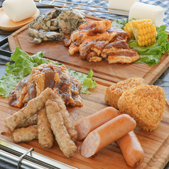 ソレイユの丘手ぶらバーベキューのコース写真