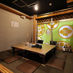 喫煙できる8名様掘りごたつ席完全個室もご用意！愛煙家のお客様に喜ばれております♪