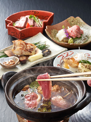 新潟グランドホテル 日本料理レストラン 静香庵のコース写真