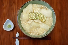 ■温かい蕎麦　湯葉蕎麦