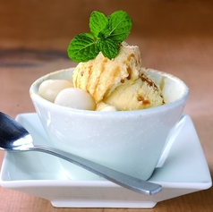 きなこ黒蜜バニラアイス/きなこ黒蜜抹茶アイス　各