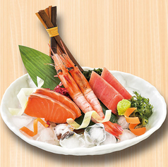 刺身三品盛合せ