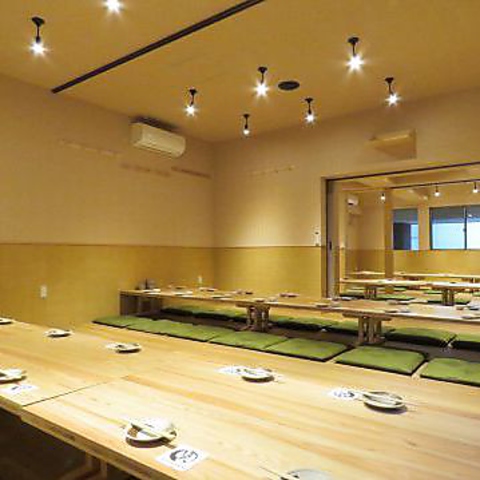 最大60名様まで収容可能！完全個室で宴会におすすめ！