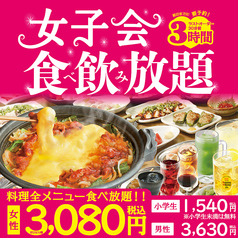 女子会 3時間制食べ放題 飲み放題3080円 税込 1名様 鶏のジョージ 大井町西口駅前店 居酒屋 ホットペッパーグルメ